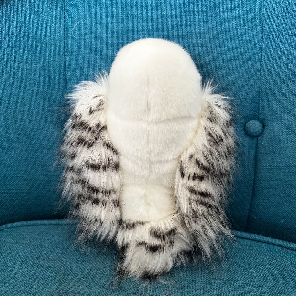 Douglas Plush Snowy Owl Harry Potter Hedwig Black White Soft 8" - Picture 3 of 11
